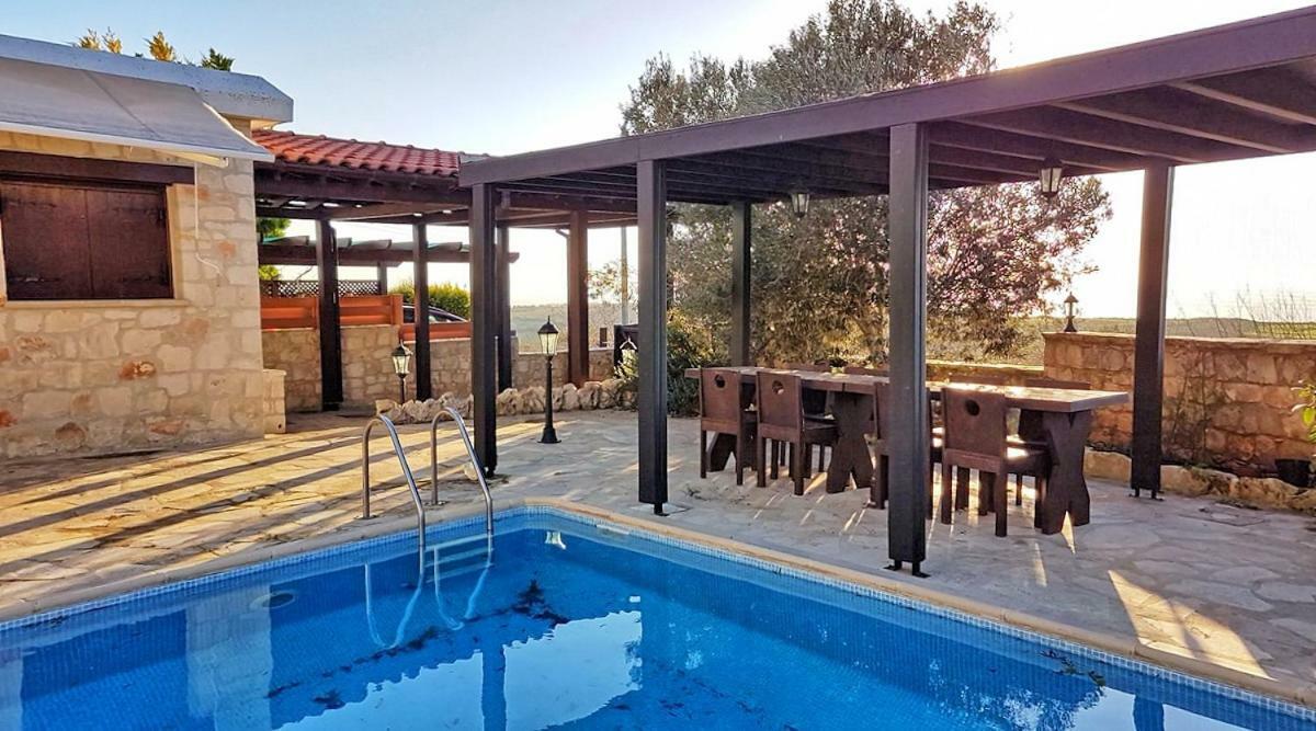 Magnificent Villa In Akamas Peninsula Paphos Exterior foto