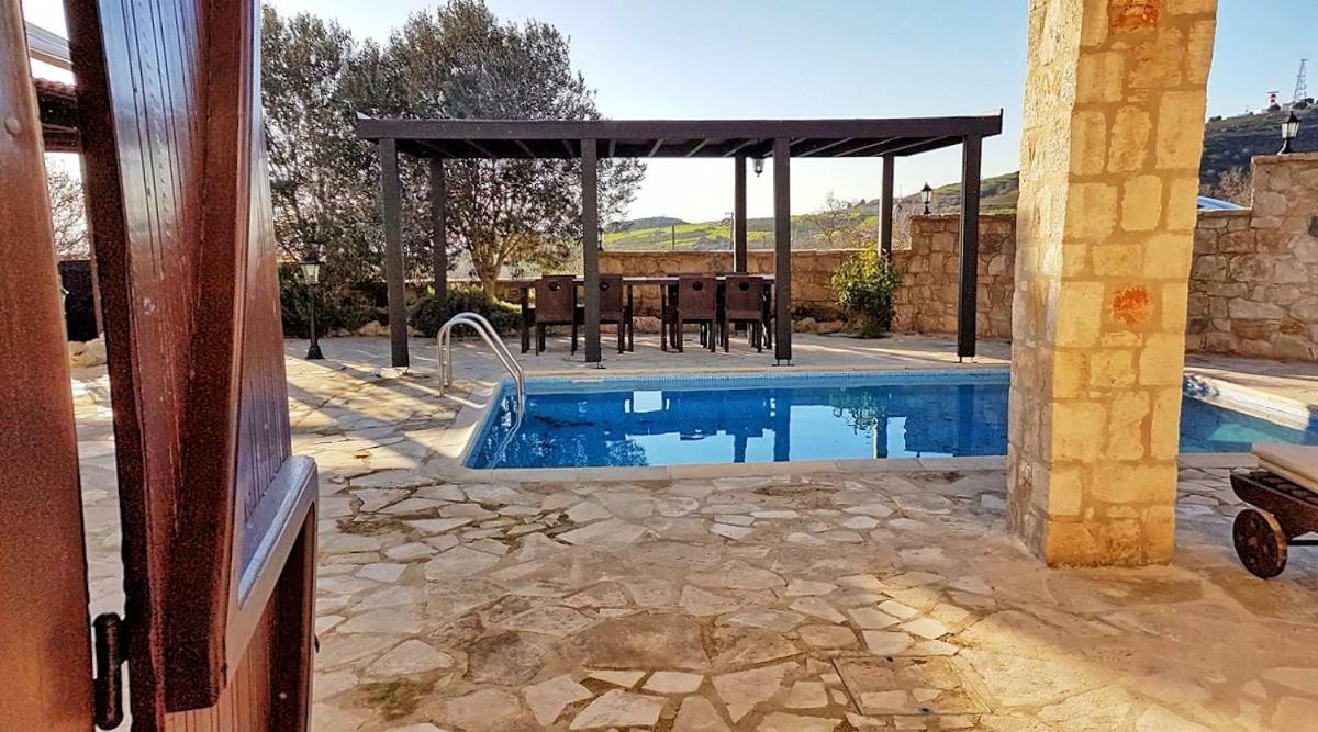 Magnificent Villa In Akamas Peninsula Paphos Exterior foto